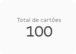 Imagem de total de cartões